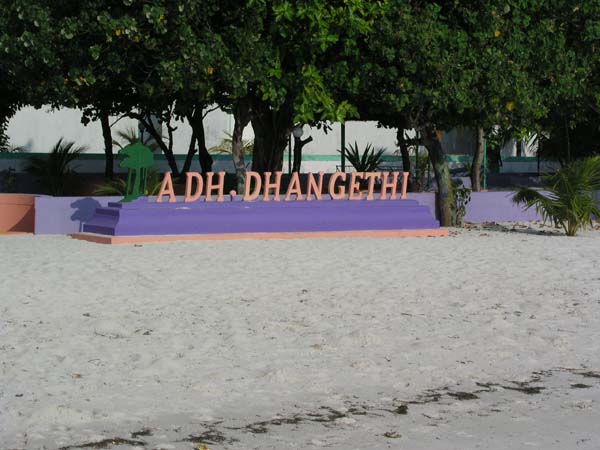 Inselaufnahmen Dhangethi