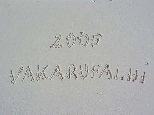 Inselaufnahmen Vakarufalhi