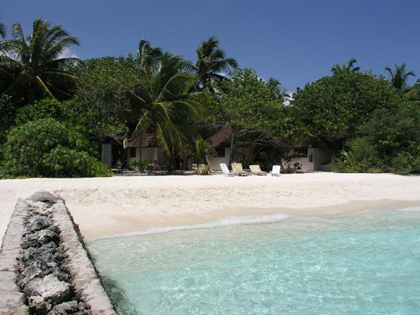 Inselaufnahmen Veligandu Island