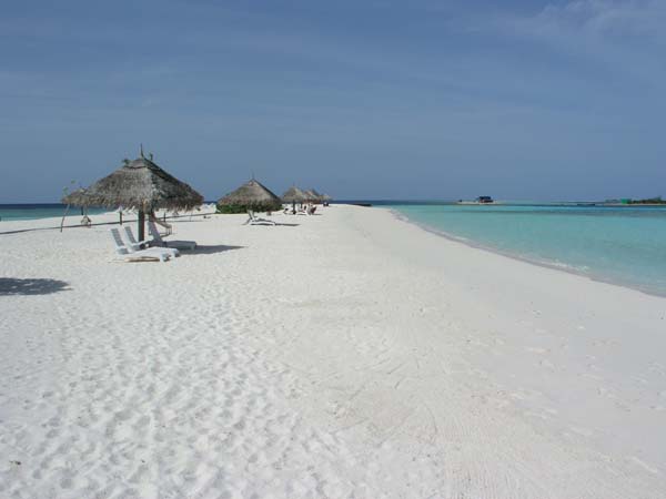 Inselaufnahmen Veligandu Island