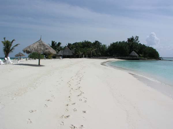 Inselaufnahmen Veligandu Island