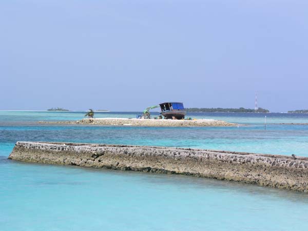 Inselaufnahmen Veligandu Island