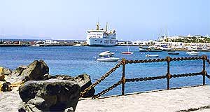 Hafen von Playa Blanca