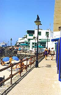 Strand Playa Blanca Ort